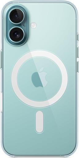Apple Apple Clear Phone Case with MagSafe for iPhone 16 - Clear