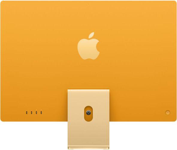 Apple iMac 2021 M1 (Four ports) 24" - Apple M1 chip 8-core CPU - 256GB - Yellow - 8GB RAM - 24 Inch