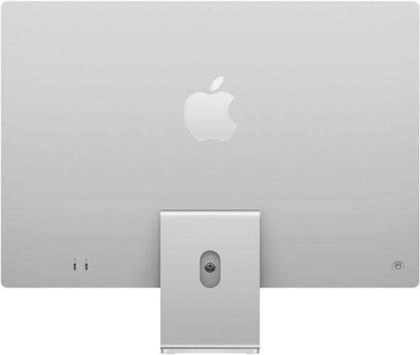 Apple iMac 2021 M1 (Two ports) 24" - Apple M1 chip 8-core CPU - 256GB - Silver - 8GB RAM - 24 Inch