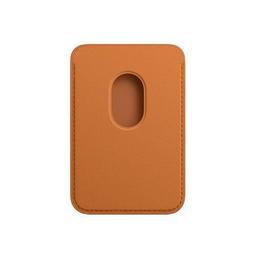 Apple iPhone Leather Wallet with MagSafe - Golden Brown