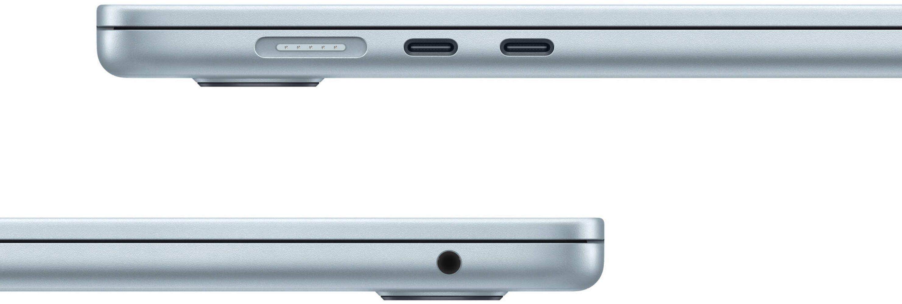 MacBook Air (2025) 15.3-inch - Sky Blue - Apple M4 Chip: 10-Core CPU/10-Core GPU - 16GB RAM - SSD 256GB