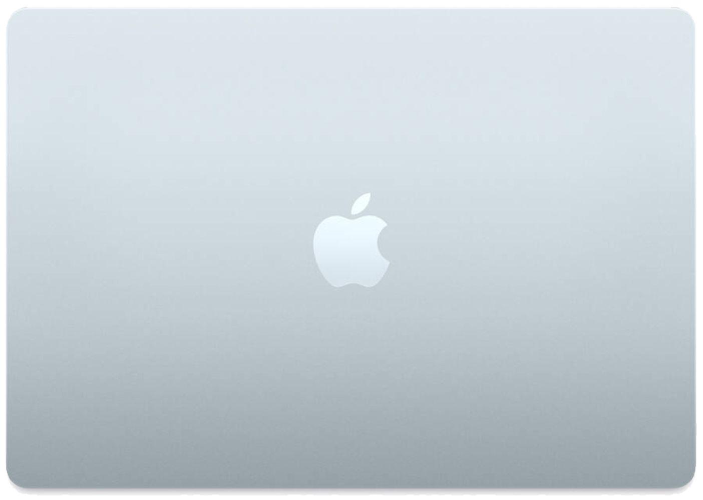 MacBook Air (2025) 15.3-inch - Sky Blue - Apple M4 Chip: 10-Core CPU/10-Core GPU - 16GB RAM - SSD 256GB