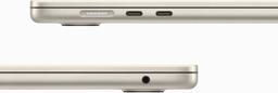 MacBook Air (2023) 15.3-inch - Starlight - Apple M2 Chip: 8-Core CPU/10-Core GPU - 8GB RAM - SSD 256GB