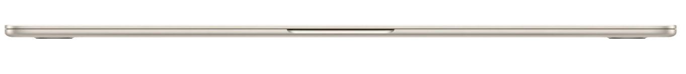MacBook Air (2023) 15.3-inch - Starlight - Apple M2 Chip: 8-Core CPU/10-Core GPU - 8GB RAM - SSD 256GB