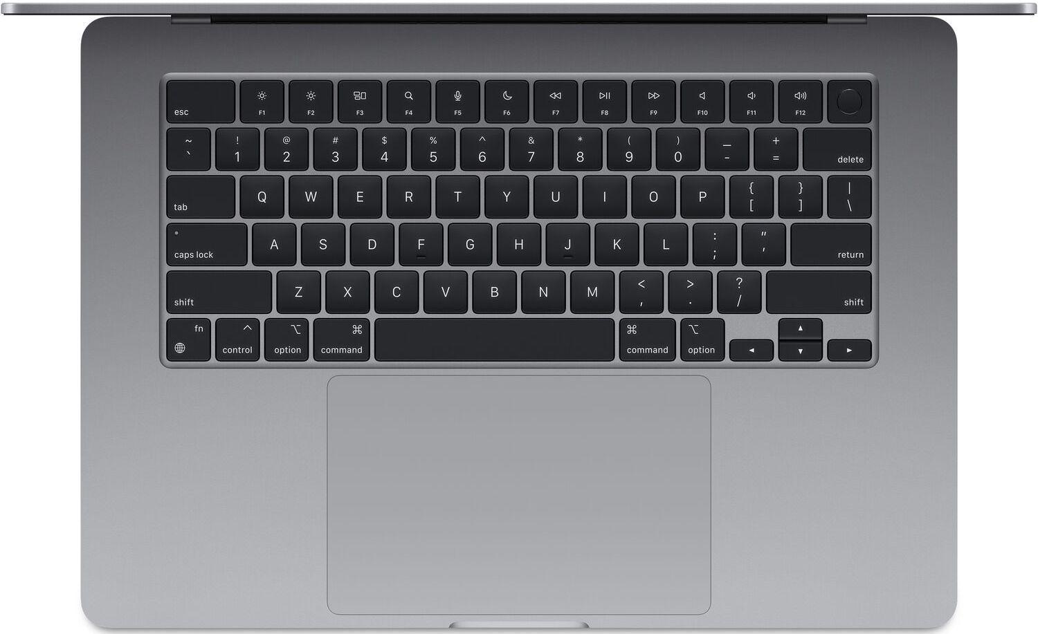 MacBook Air (2024) 15.3-inch - Space Grey - Apple M3 Chip: 8-Core CPU/10-Core GPU - 8GB RAM - SSD 512GB