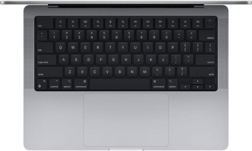MacBook Pro (2021) 14-inch - Space Grey - Apple M1 Pro chip: 8-Core CPU/14-Core GPU - 16GB RAM - SSD 512GB
