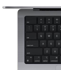 MacBook Pro (2021) 14-inch - Space Grey - Apple M1 Pro chip: 8-Core CPU/14-Core GPU - 16GB RAM - SSD 512GB