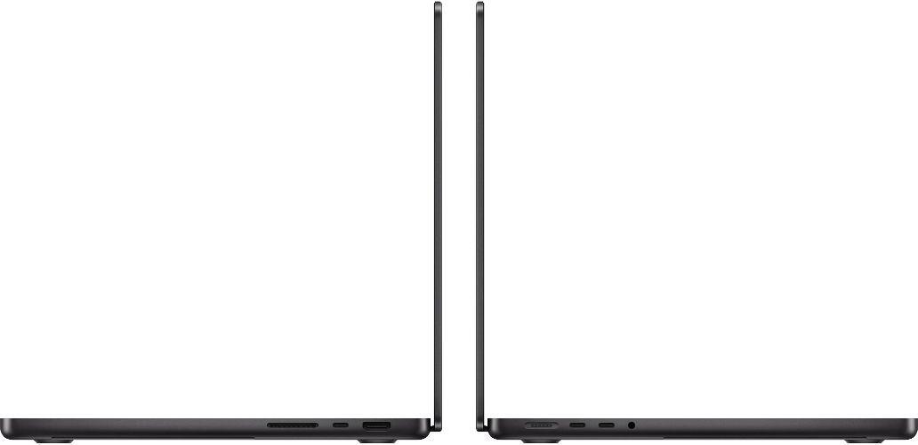 MacBook Pro 16-inch (2023) - M3 - Space Black - Apple M3 Pro chip: 12-core CPU/18-Core GPU - 18GB RAM - SSD 512GB