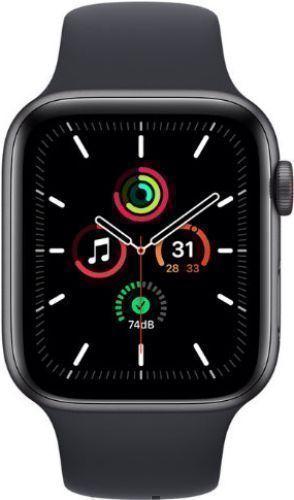 Apple Watch SE 1st Gen (2020) (GPS) - 32GB - 40mm - Space Grey Aluminum Case with Black Rubber Sport Band