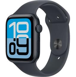 Apple Watch SE 3rd Gen (2025) (Cellular + GPS) - 64GB - 40mm - Midnight Aluminum Case with Black Silicone Sport Band - S/M Size