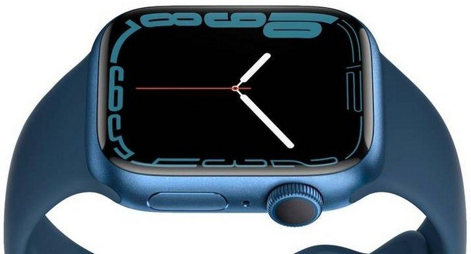Apple Watch Series 7 (Cellular + GPS) - 32GB - 41mm - Blue Aluminum Case with Abyss Blue Rubber Sport Band