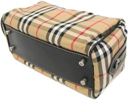 Refurbished Burberry Leather Nylon Canvas Clutch Bag Pouch - Reebelo US
