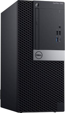Dell Optiplex 7060 Tower - Intel Core i7-8700 3.2GHz - 512GB - Black - 32GB RAM