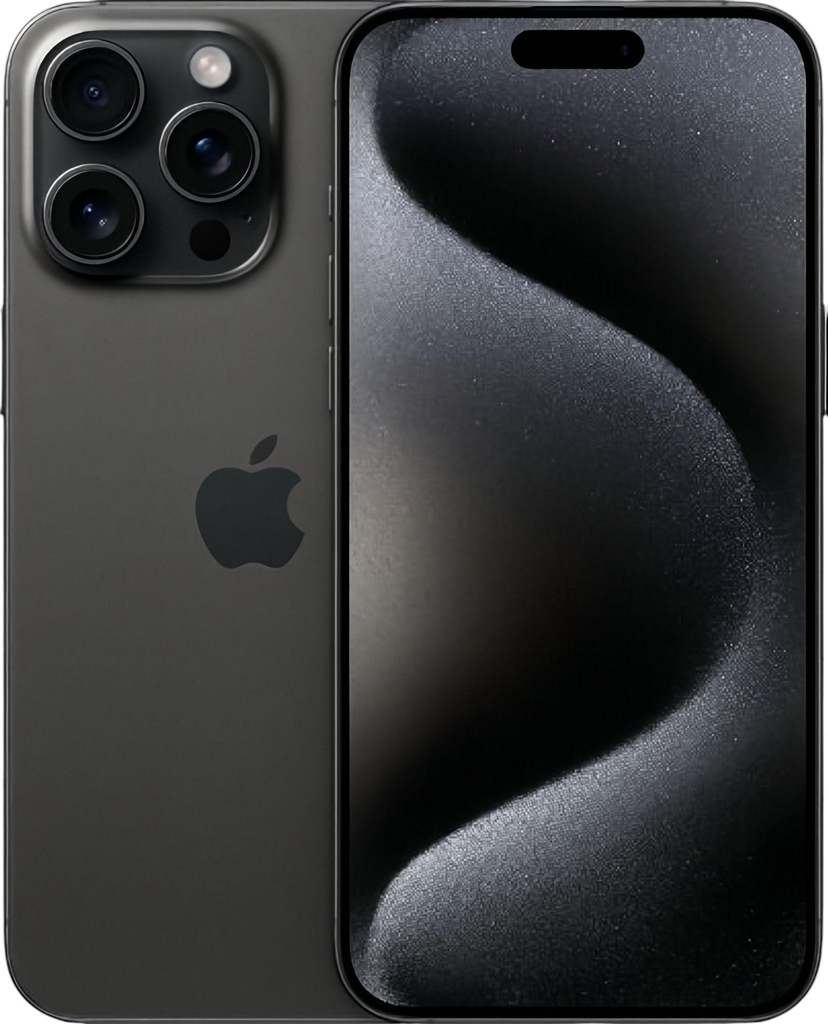 iPhone 15 Pro Max - 256GB - eSIM - Black Titanium - Unlocked