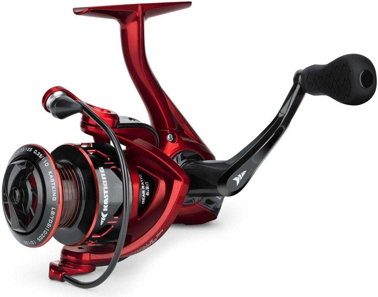 KastKing 2000 Royale Legend Glory Fishing Reel - Red