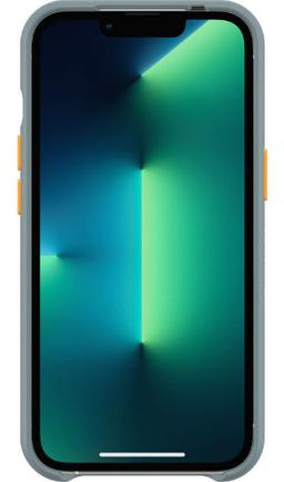 LifeProof Wake Phone Case for iPhone 13 Pro - Anchors Away (Teal Grey / Orange