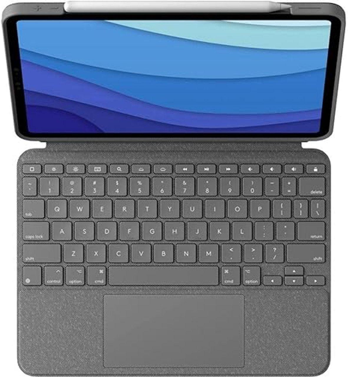 Logitech Combo iPad Pro 11" Keyboard Case - Oxford Grey