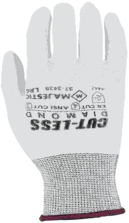 Majestic Dyneema Gloves Cut Level A3 (M) - White