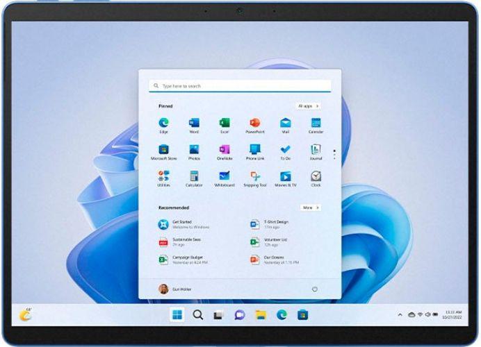 Microsoft Surface Pro 9 - 256GB - WiFi - Intel Core i5-1235U 4.4GHz - 8GB RAM - Sapphire