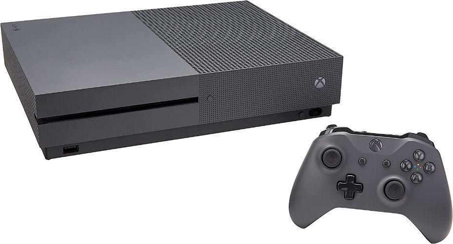 Microsoft Xbox One S Gaming Console (Disc Edition) - 500GB - Storm Grey