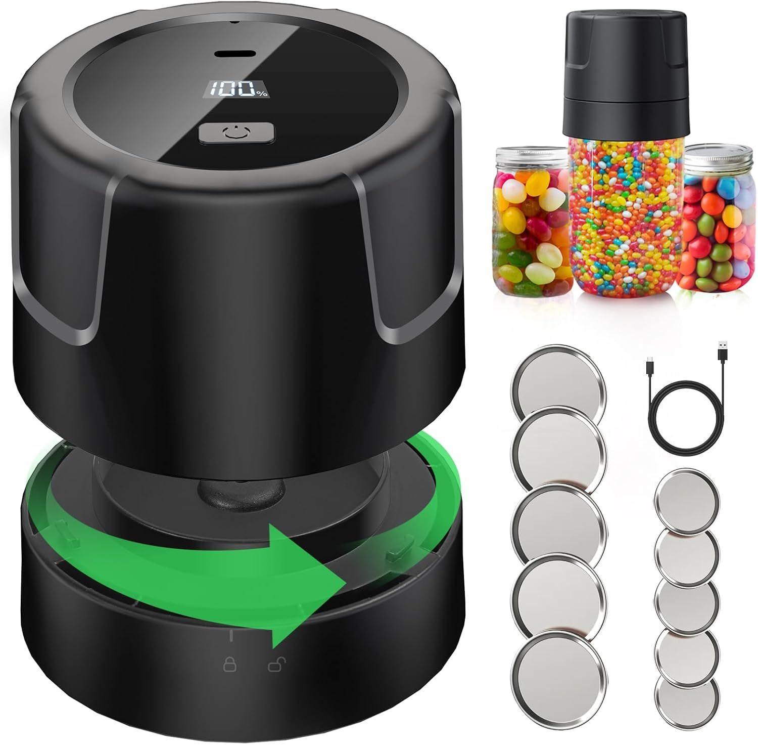Racazl M12 Elecric Mason Jar Vacuum Sealer
