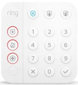 Ring Alarm Keypad w/Adapter (2nd Gen) - White