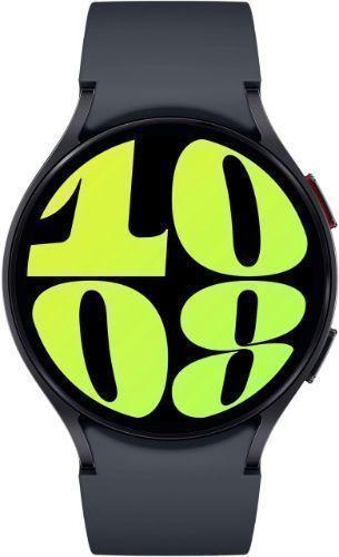 Samsung Galaxy Watch6 (Bluetooth) - 16GB - 44mm - Graphite Aluminum Case with Black Fluoroelastomer Sports Band