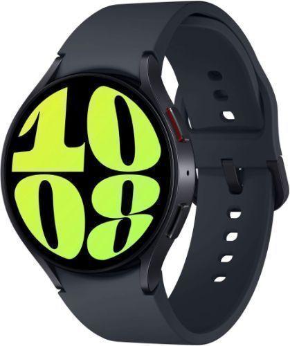 Samsung Galaxy Watch6 (Bluetooth) - 16GB - 44mm - Graphite Aluminum Case with Black Fluoroelastomer Sports Band