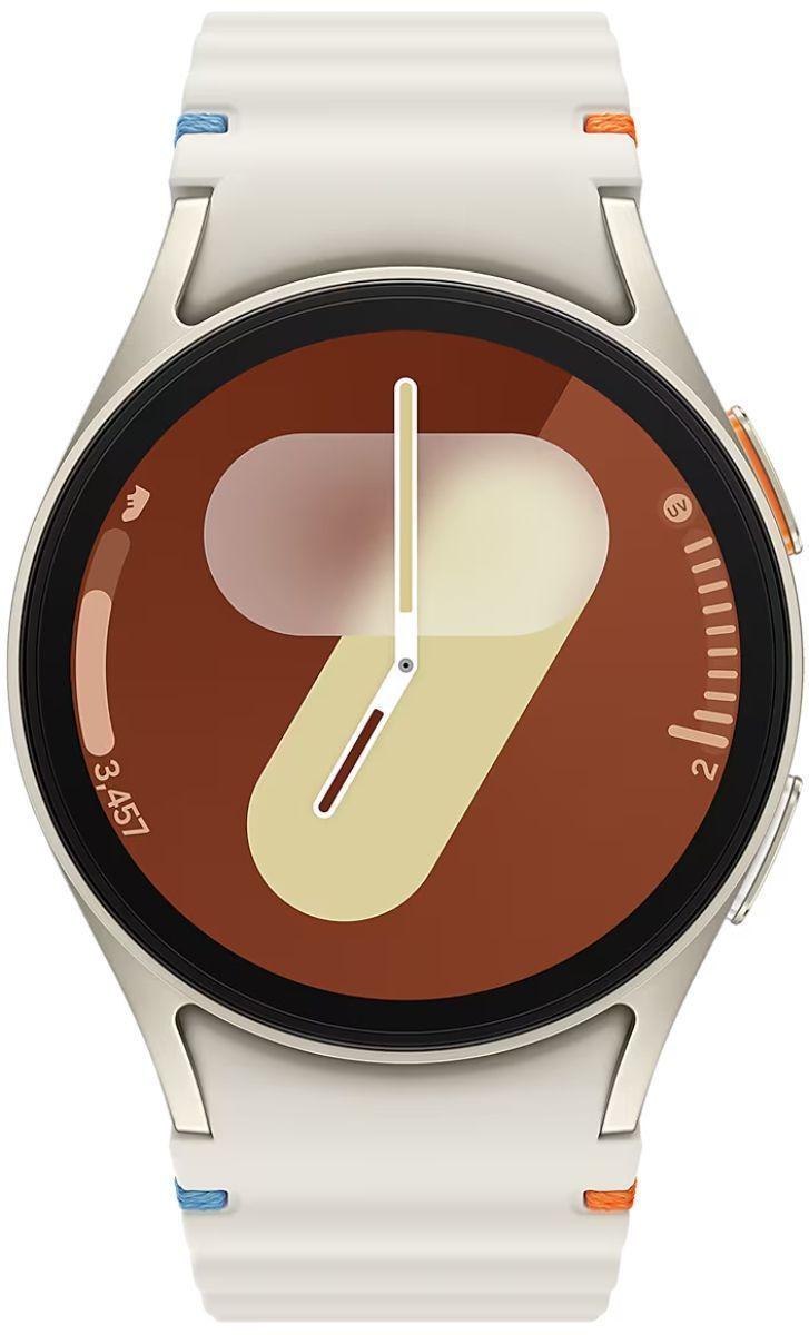 Galaxy Watch7 (Bluetooth) - 32GB - 40mm - Cream Aluminum Case with Cream Silicone Sport Band