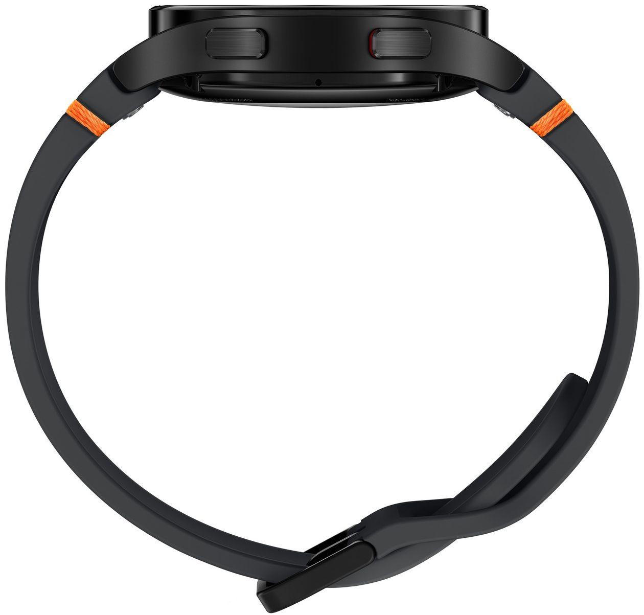 Galaxy Watch FE (2024) (Bluetooth + LTE) - 16GB - 40mm - Black Aluminum Case with Black Silicone Silicone Band