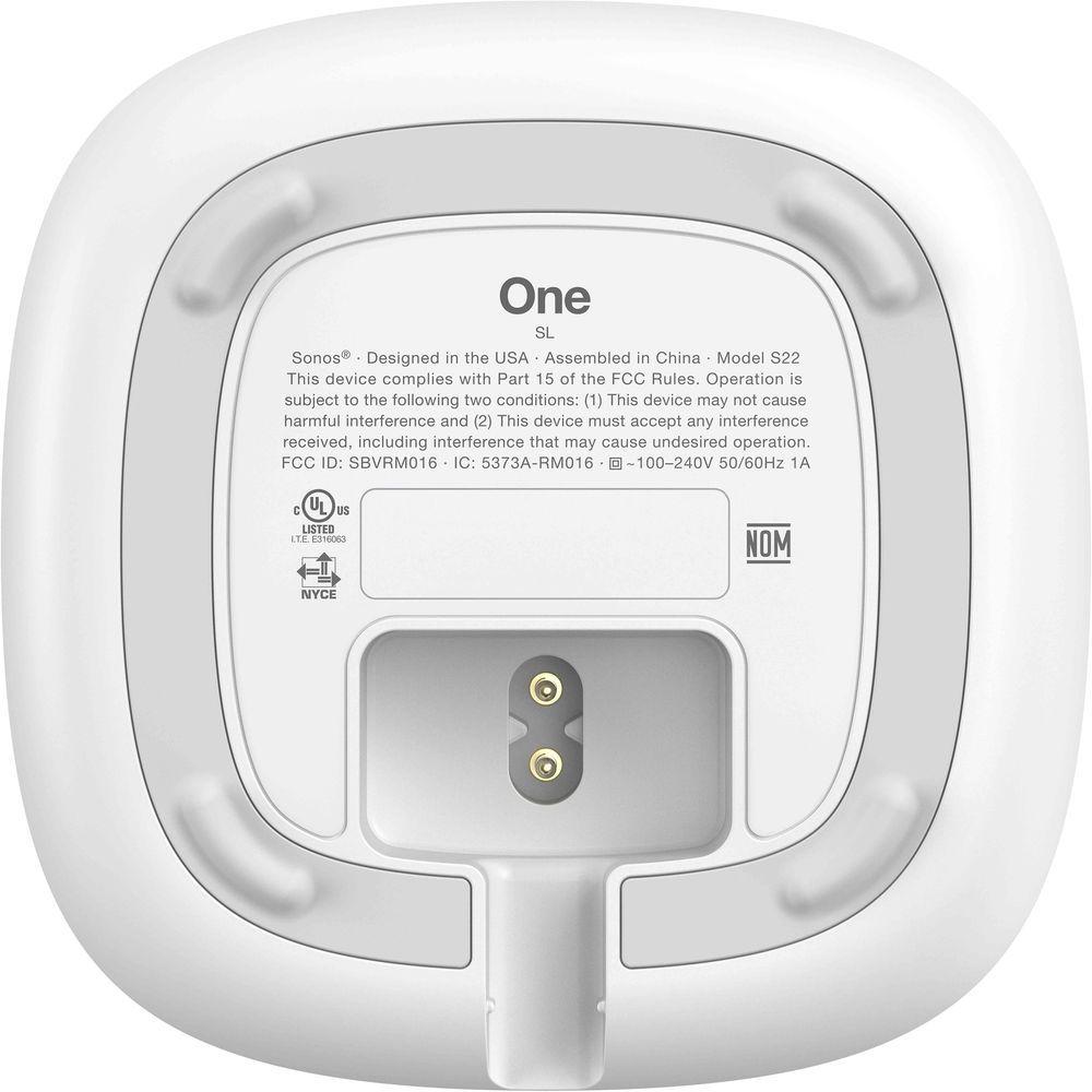 Sonos One SL Wireless Smart Speaker - White