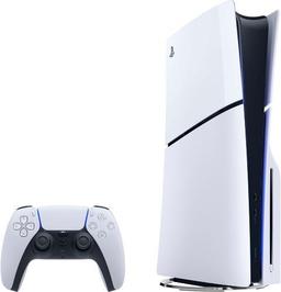 Sony PlayStation 5 Slim Gaming Console (Disc Edition) - 1TB - White