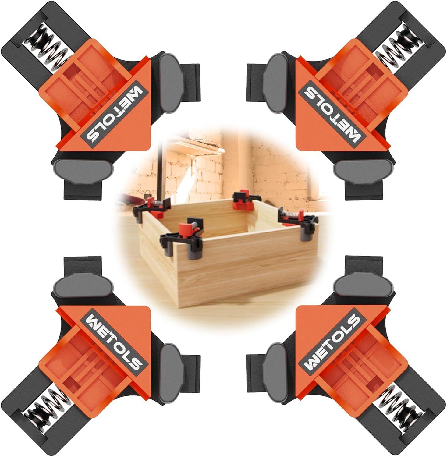 Wetols Corner Clamp for Woodworking (4Pieces)