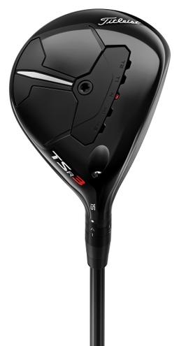 Titleist TSR3 Fairway Wood - Golf Club - Left Handed - 3 Wood - 15° Loft - Extra Stiff Flex - Project X HZRDUS Black 4G 70 Shaft - Men