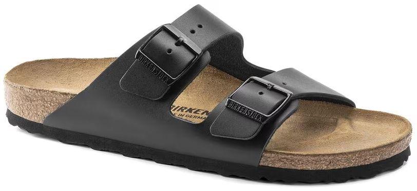 Birkenstock Arizona Natural Leather Narrow Fit Unisex Sandals