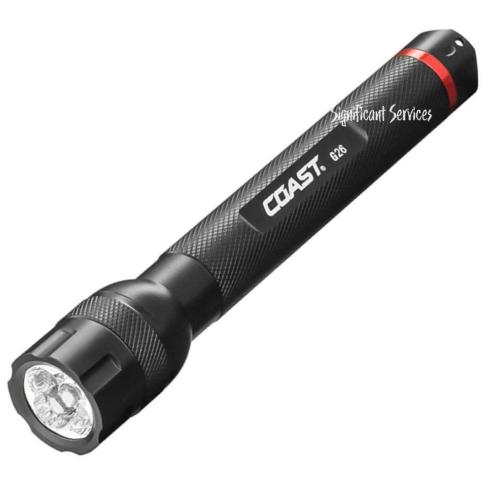 Coast G26 Run Time Rear Switch Fixed Beam LED Flashlight
