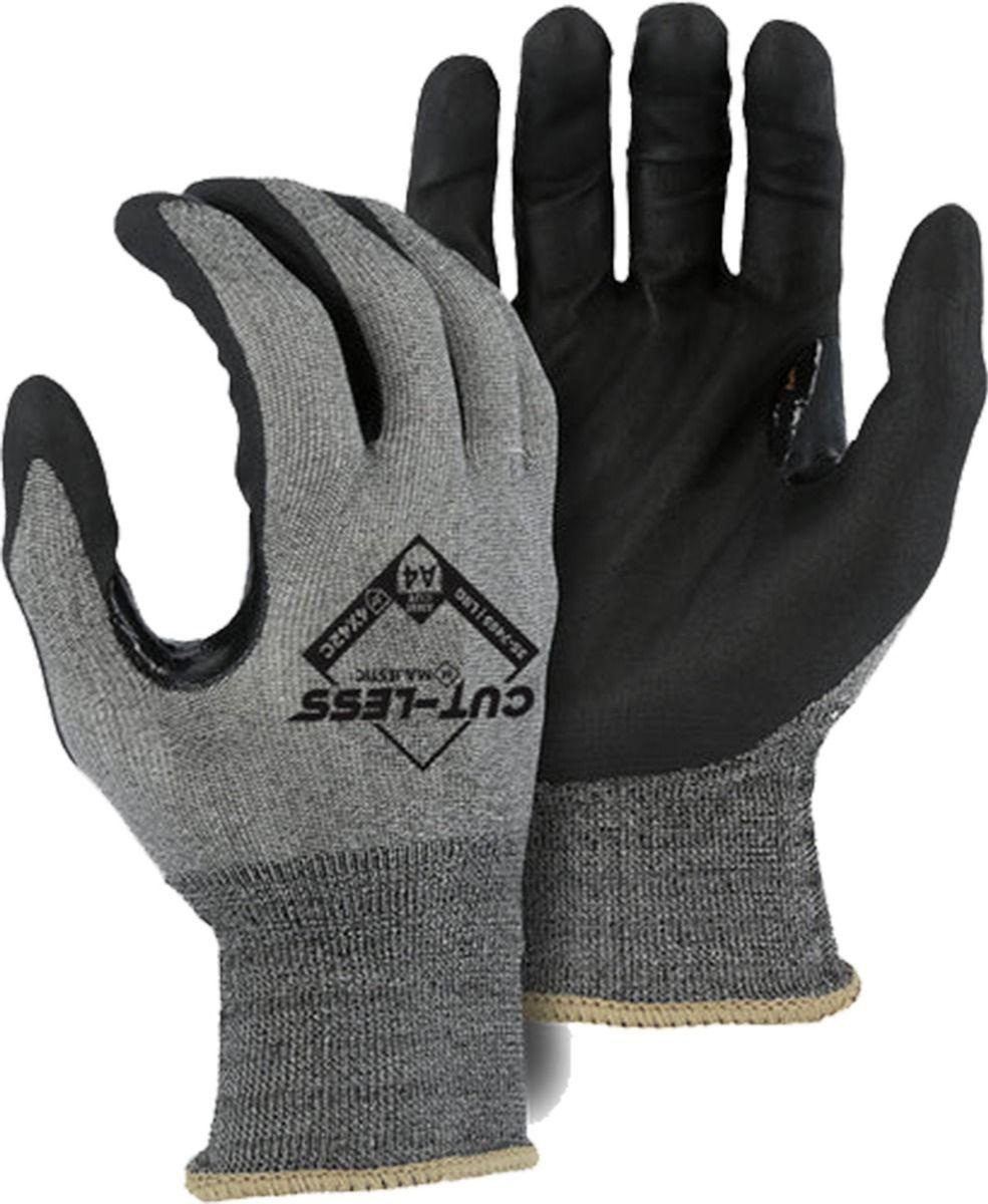 Majestic Cut-Less Watchdog Foam Nitrile Palm Gloves (L)