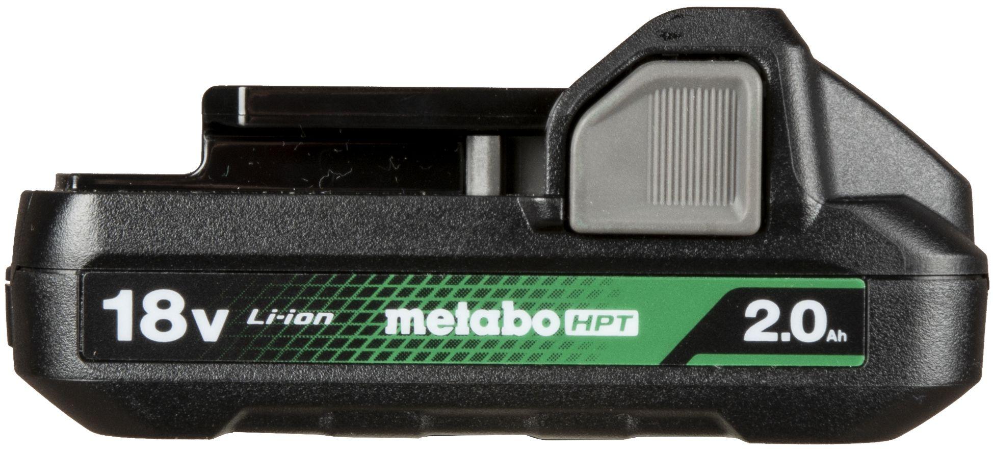 Metabo HPT 377797M BSL1820M 18V 2.0Ah Li-Ion Battery with Fuel Gauge