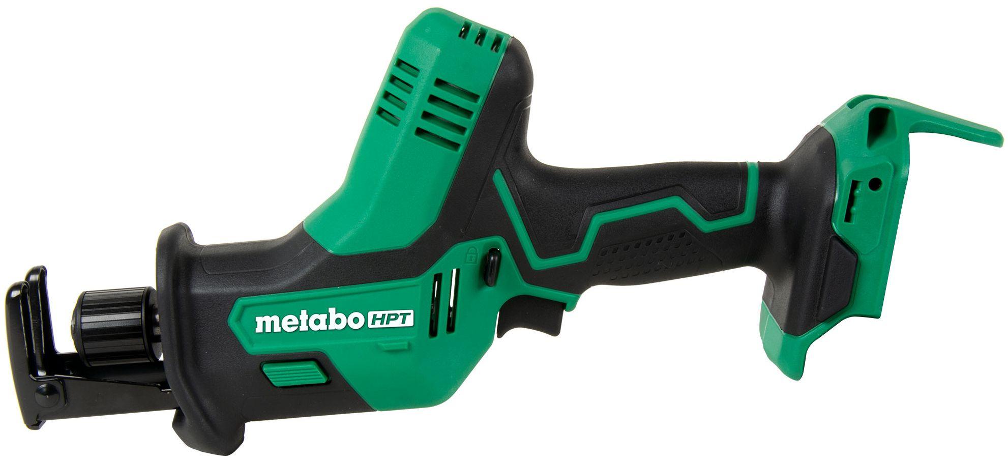 Metabo HPT CR18DAQ4 18V Li-Ion Cordless One Handed Reciprocating Saw