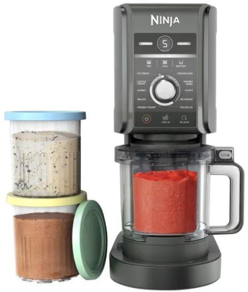 Ninja CN501CO Creami Deluxe 11-in-1 Ice Cream and Frozen Drink Maker