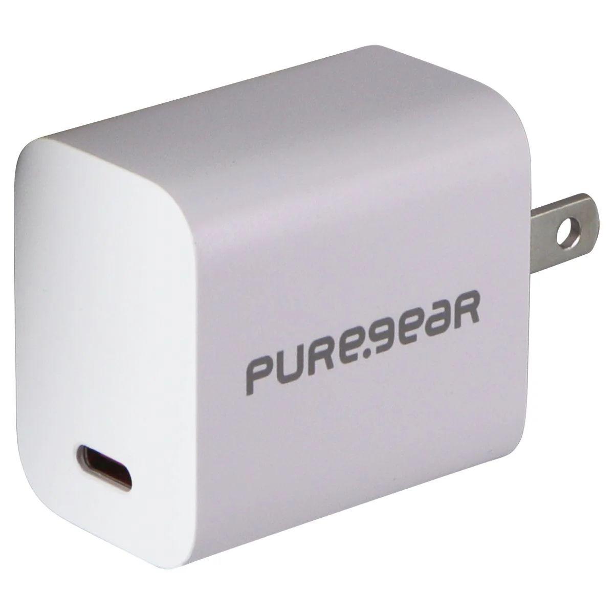 PureGear LightSpeed (20-Watt) USB-C Wall Charger Travel Adapter