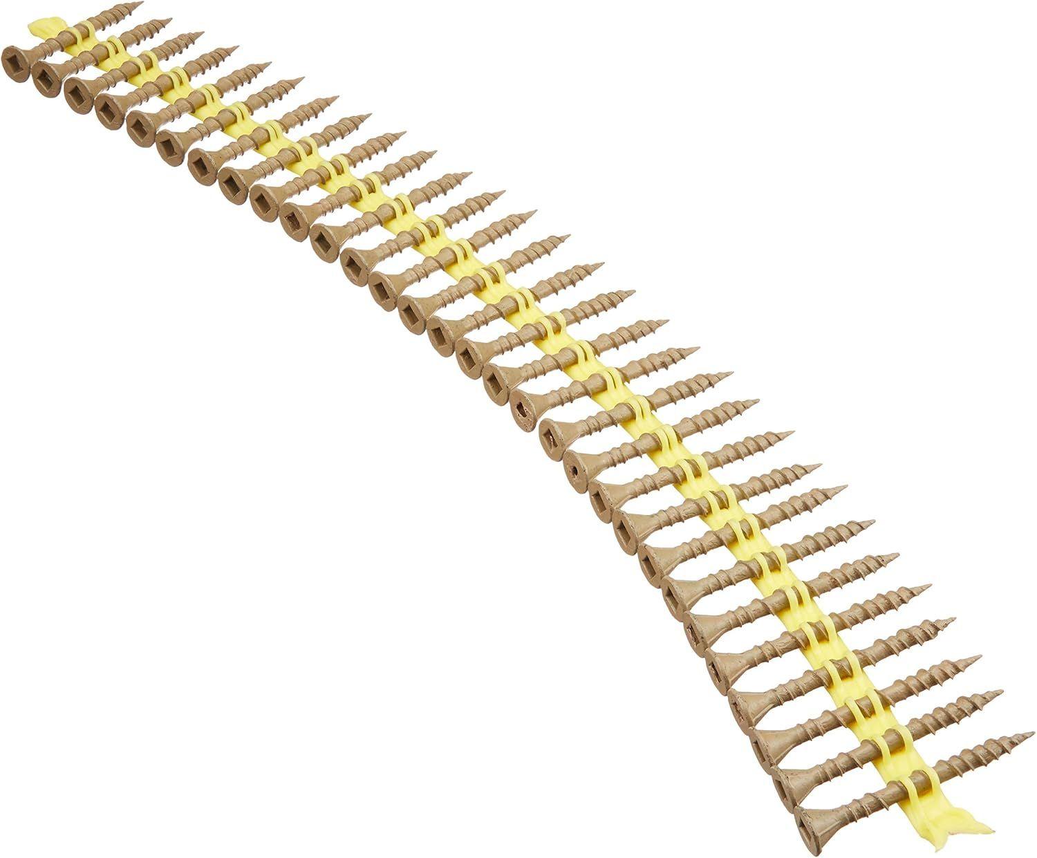 Simpson Strong Tie DSVT158S #8 1-5/8" DSV Wood Screw with Quik Guard T-25 (2000 per Box)