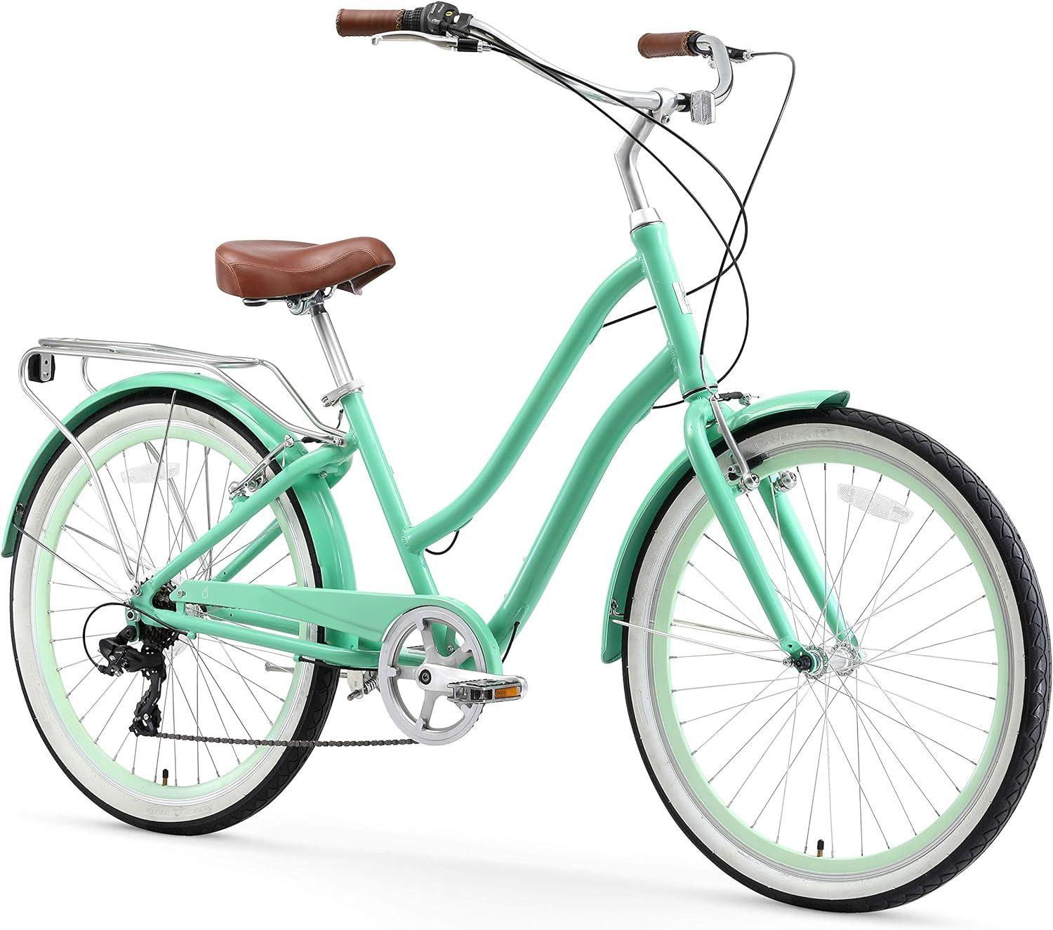 Sixthreezero EVRYjourney Steel Step-Through Touring Hybrid Bike (7 Speed) 26"