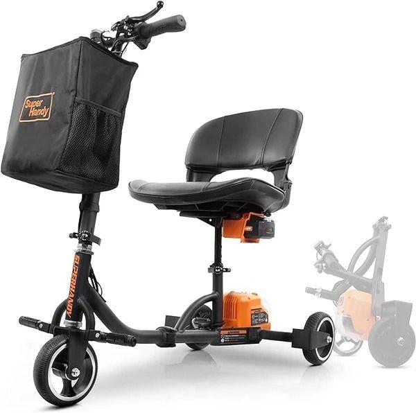 SuperHandy 3 Wheel Mobility Scooter Electric Powered Lightest GUT112