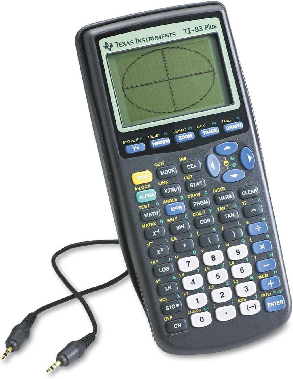 Texas Instruments TI-83 Plus Graphing Calculator School SAT ACT