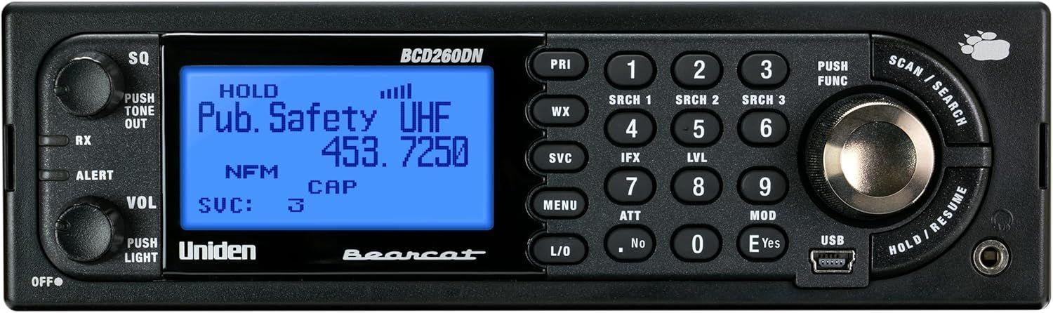 Uniden Bearcat BCD260DN Base/Mobile Digital Scanner