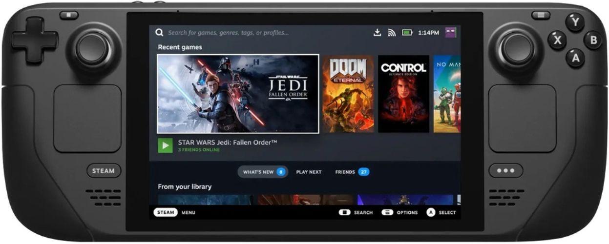Valve Steam Deck OLED Handheld Gaming Console