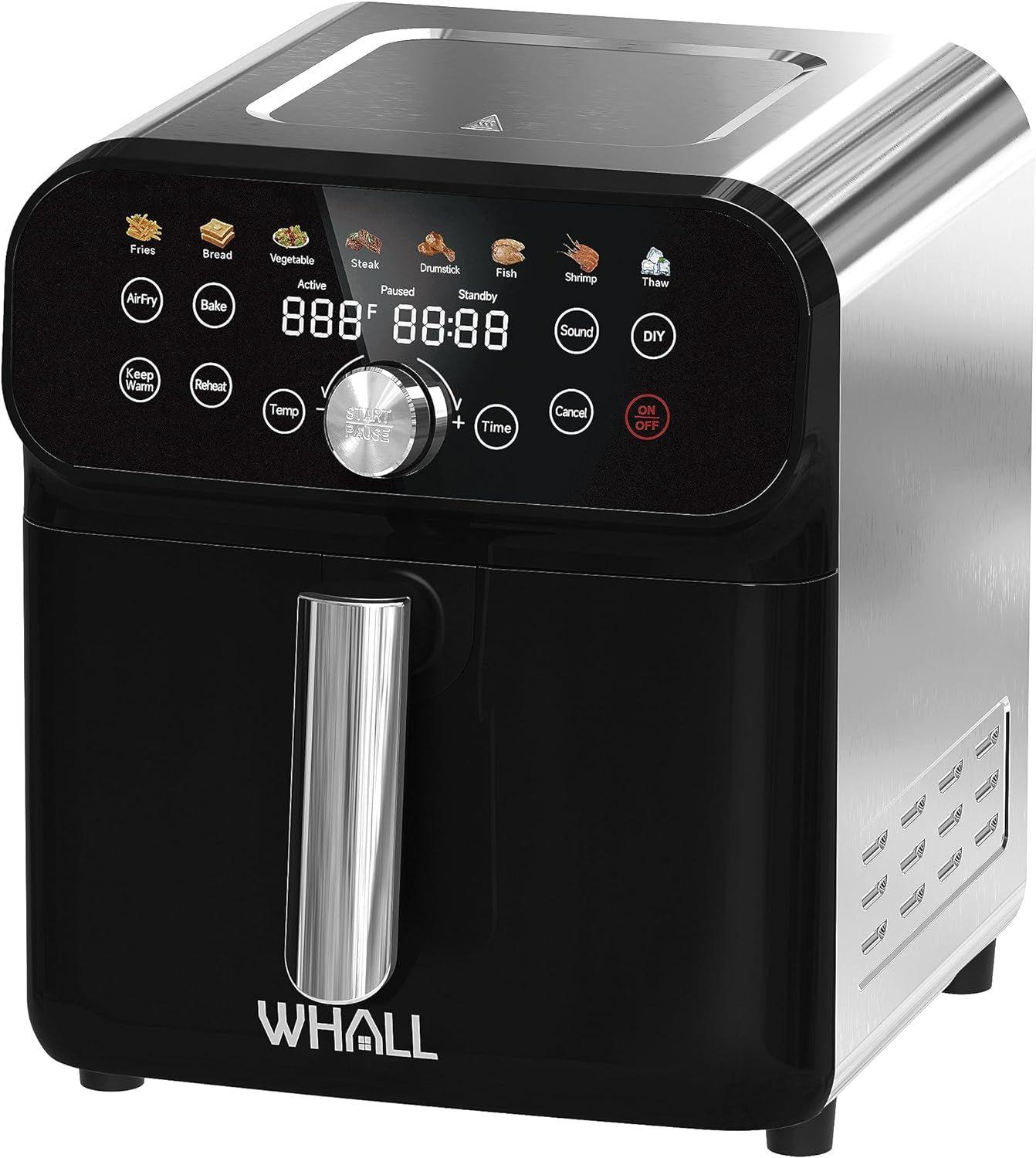 Whall 12-in-1 5.8QT Air Fryer with LED Digital Touchscreen