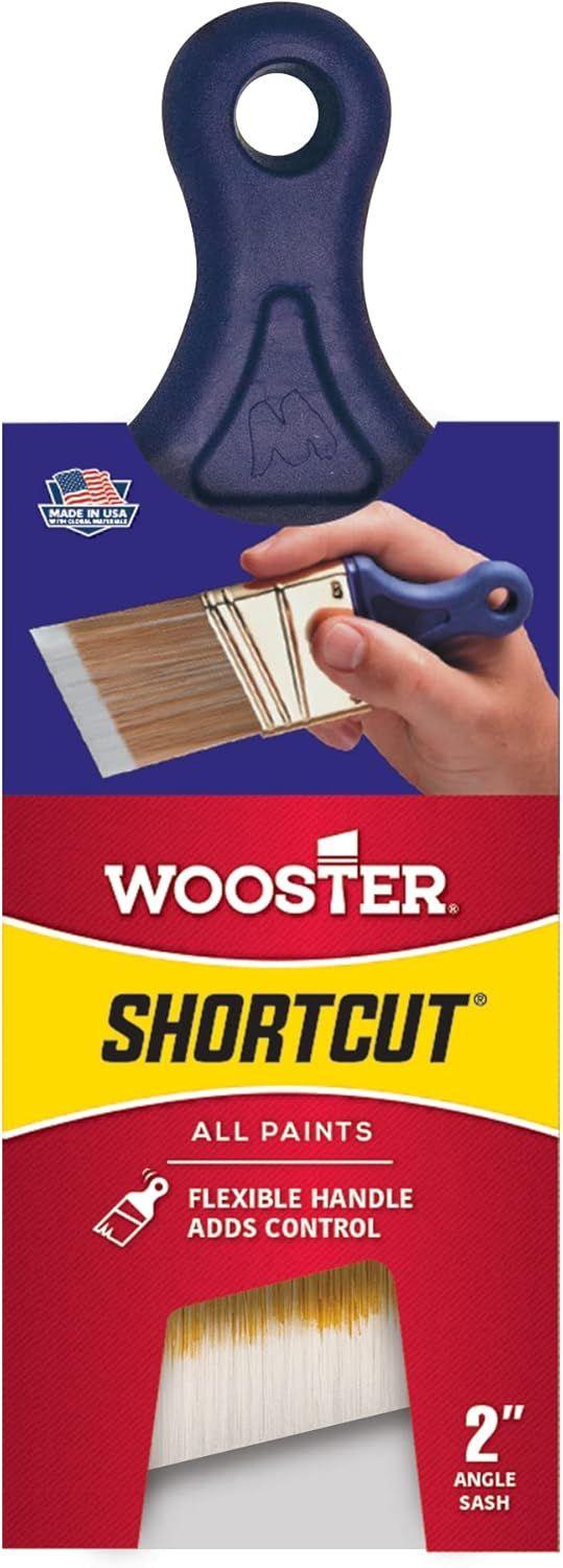 Wooster Brush Q3211-2 Shortcut Angle Sash Paint Brush 2-Inch (6 Pack)